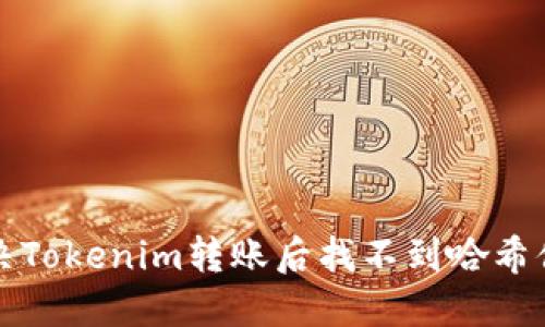 如何解决Tokenim转账后找不到哈希值的问题