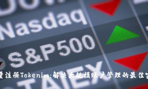批量注册Tokenim：解决大规模账户管理的最佳实践
