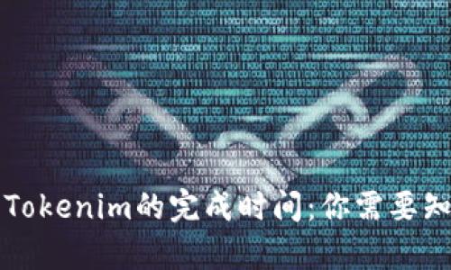深入解析Tokenim的完成时间：你需要知道的一切